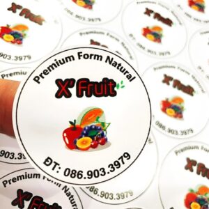 In tem nhãn decal