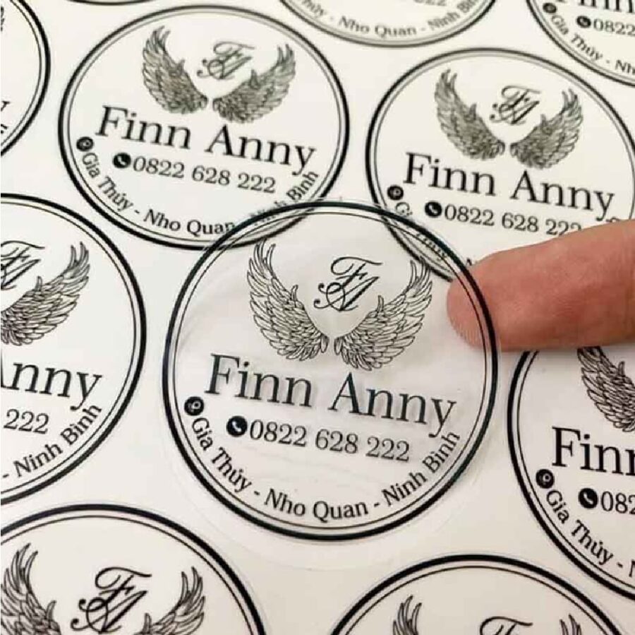 In tem nhãn decal trong